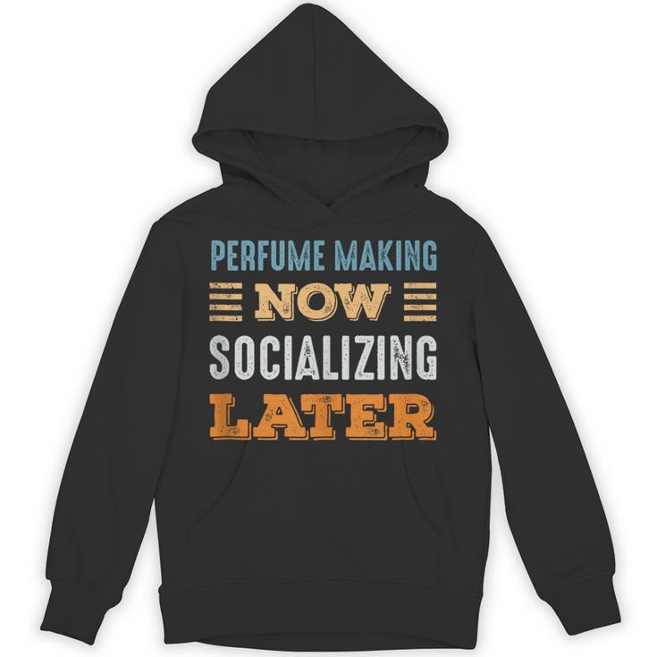 Perfume Making Now Minimal Socializing Introvert Vintage Unisex Hoodie