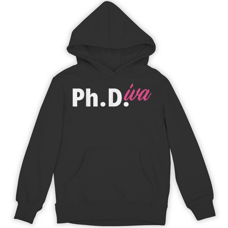 Ph Diva Women Dissertation Doctoral Degree Graduation PhD Unisex Hoodie