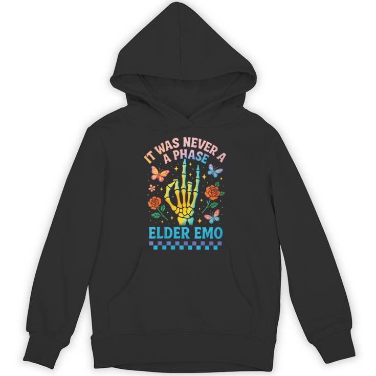 It Was Never A Phase Elder Emo Nostalgia Unisex Hoodie