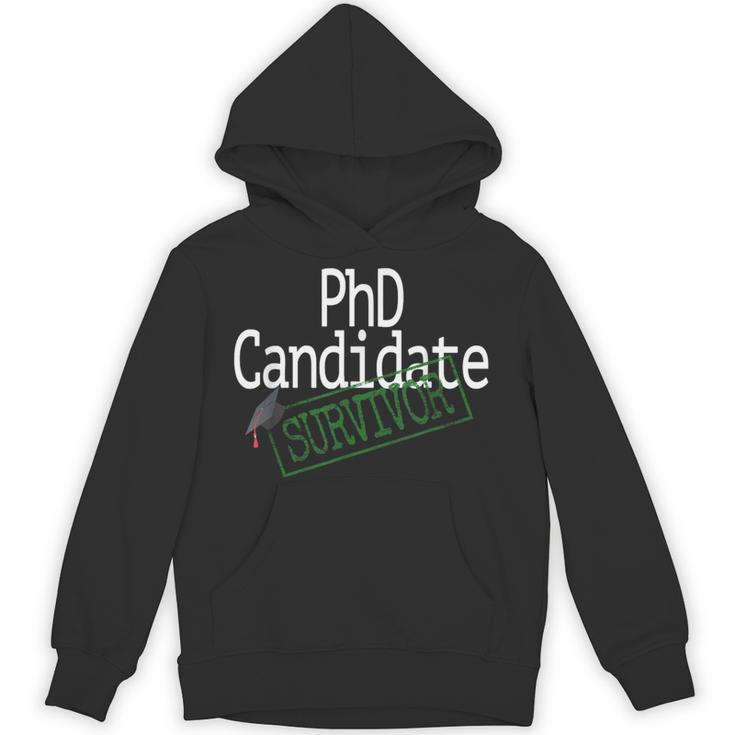 PhD Candidate Survivor Medical Doctors Graduation Doctor Unisex Hoodie