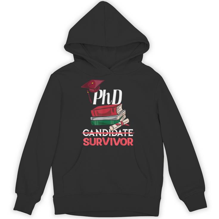 PhD PhD Graduation Gifts PhD Survivor T-Shirt Unisex Hoodie