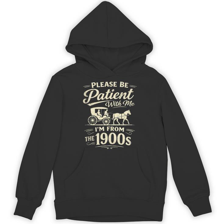 Please Be Patient With Me I'm From The 1900s Retro Unisex Hoodie