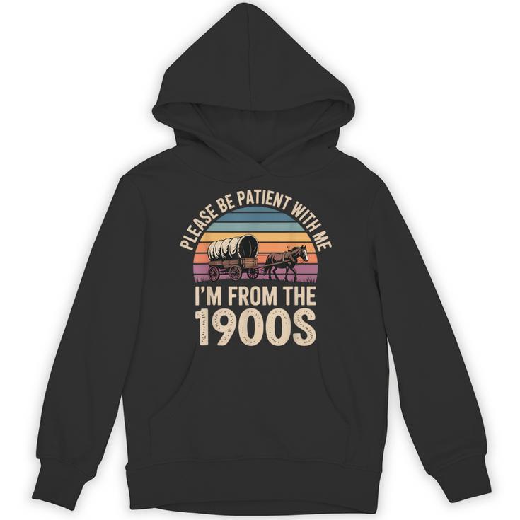 Please Be Patient With My I'm From The 1900s Retro Vintage Unisex Hoodie