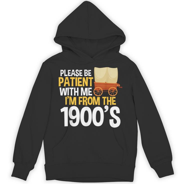 Please Be Patient With Me I'm From The 1900s Vintage Oregon Unisex Hoodie