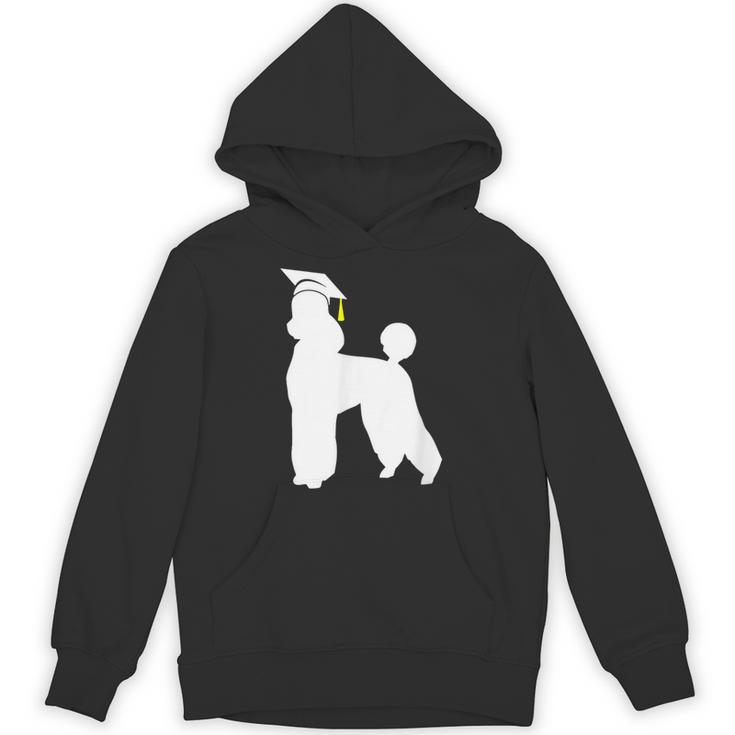 Poodle Graduation Dog Graduate Unisex Hoodie