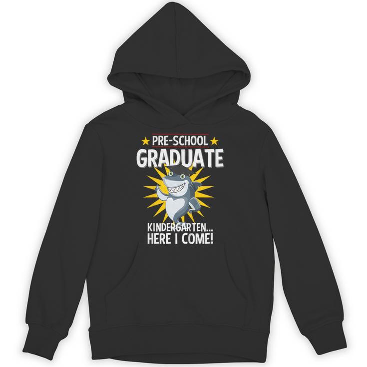 Pre K Graduation Shirts Shark Grad Toddler Unisex Hoodie