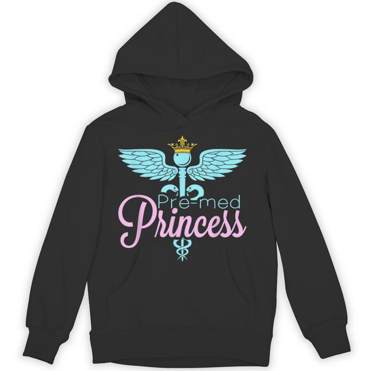 Pre-Med Women Pre Med Princess Graduation Unisex Hoodie