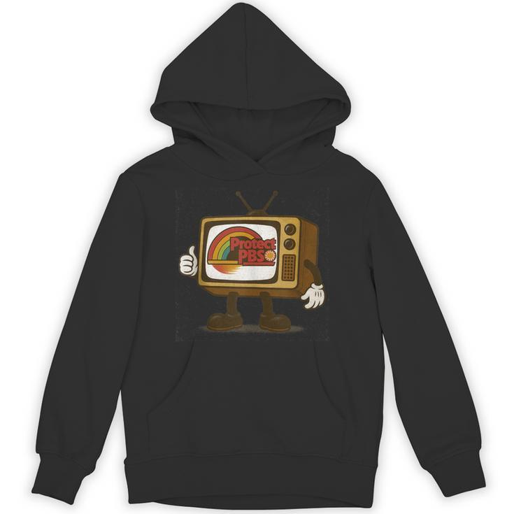 Protect PBS 80s Nostalgia Television Shirt Unisex Hoodie