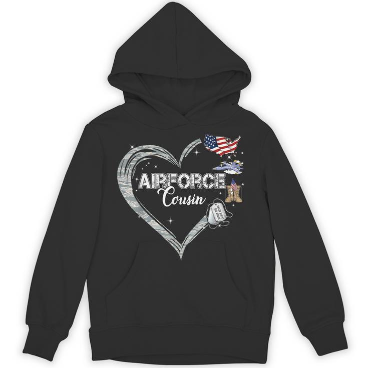 Proud Air Force Cousin Air Force Graduation Cousin USAF Unisex Hoodie