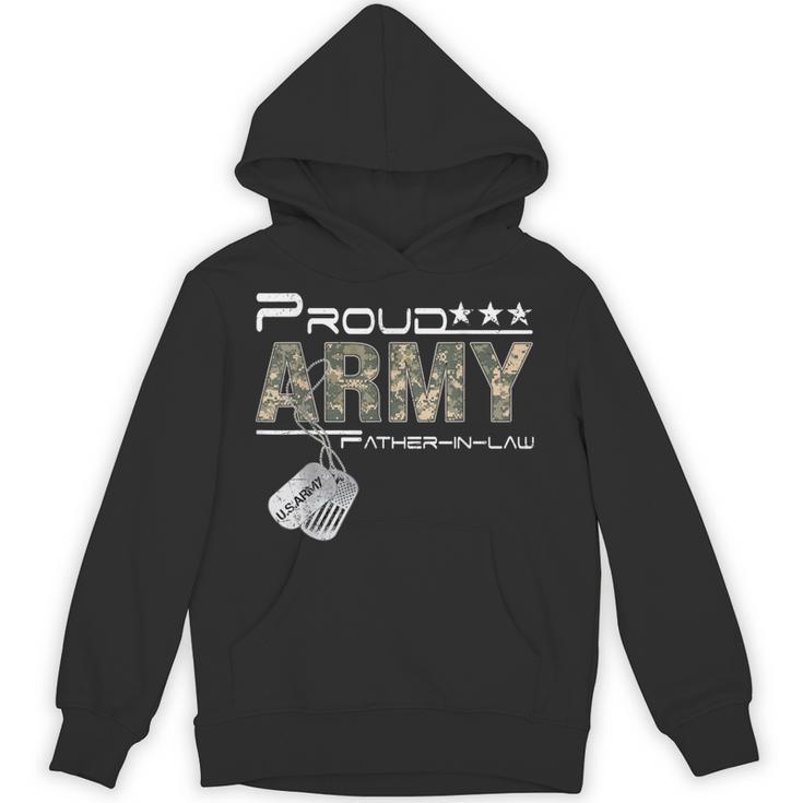 Proud Army Father-In-Law US Army Graduation Father-In-Law Unisex Hoodie