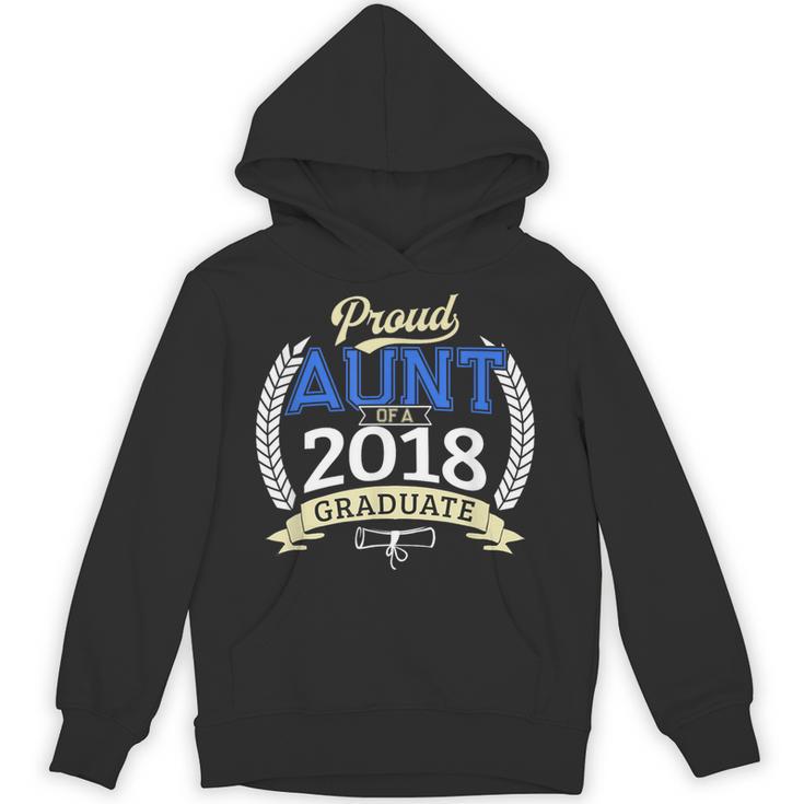 Proud Aunt Of 2018 Graduate Shirt Graduation Grad Unisex Hoodie