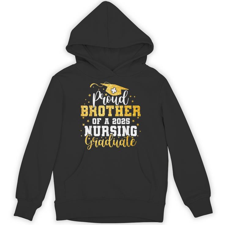 Proud Brother Class Of 2025 Nursing Graduate Graduation Unisex Hoodie