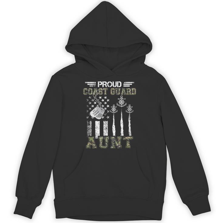 Proud Coast Guard Aunt US Coast Guard Graduation Aunt Unisex Hoodie
