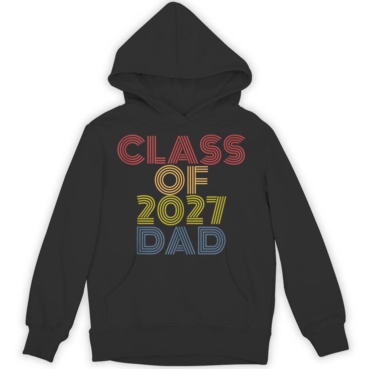 Proud Dad Of A Class Of 2027 Graduate Senior Graduation Unisex Hoodie