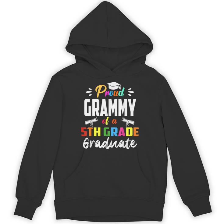 Proud GRAMMY Of A 5th Grade Graduate Graduation 2024 Senior Unisex Hoodie