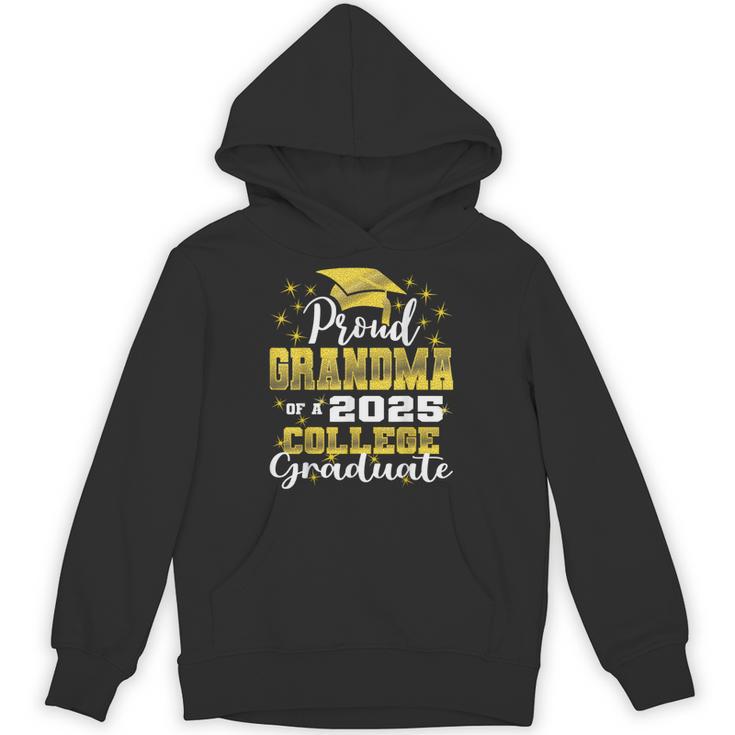 Proud Grandma Of 2025 College Graduate Family 24 Graduation Unisex Hoodie