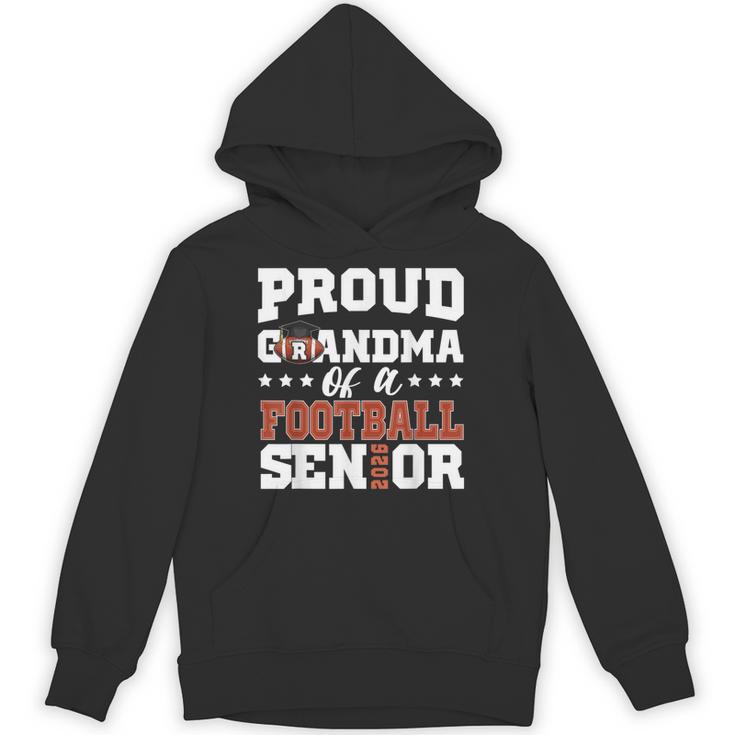 Proud Grandma Of a Football Senior 2026 Graduation Unisex Hoodie