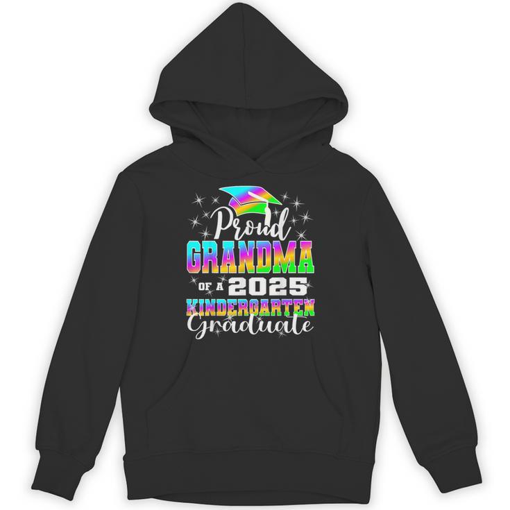 Proud Grandma Of Kindergarten Graduate 2025 Graduation Unisex Hoodie