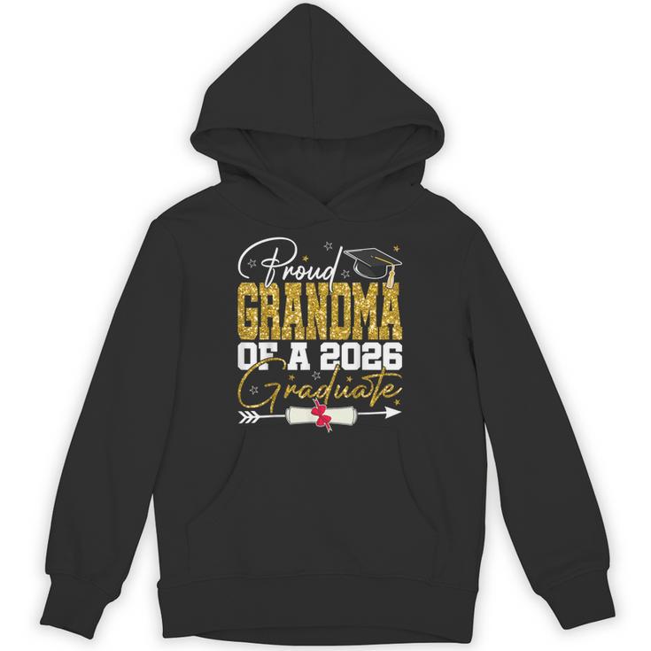 Proud Grandma Of Senior 2026 Graduate Family Graduation 2026 Unisex Hoodie