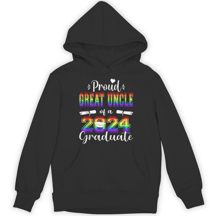 Proud Great Uncle Of 2024 Graduate Class 2024 Graduation Unisex Hoodie