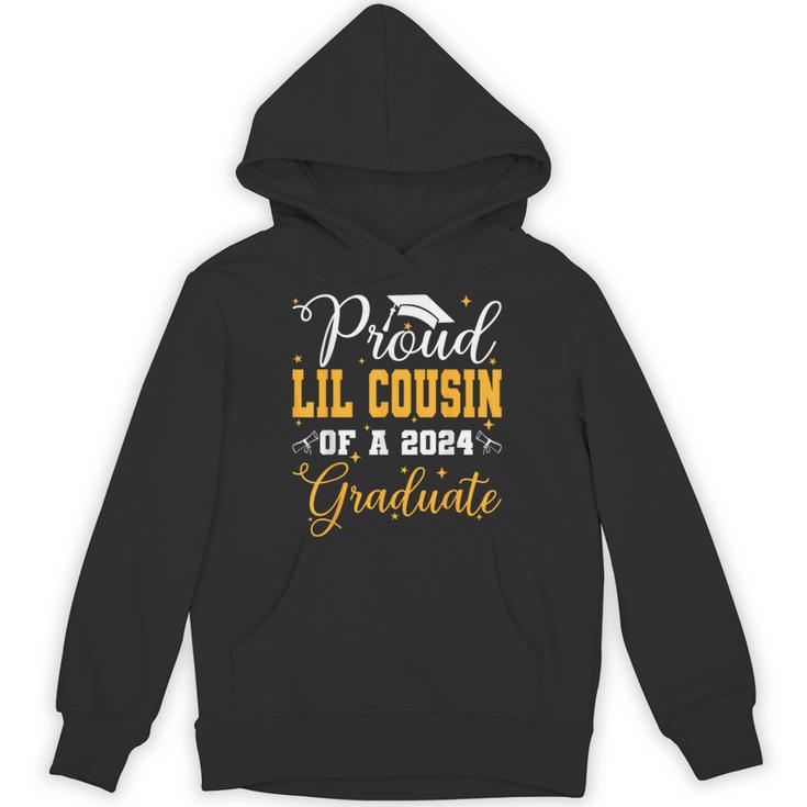 Proud Lil Cousin Of A Class 2024 Graduate Senior Graduation Unisex Hoodie