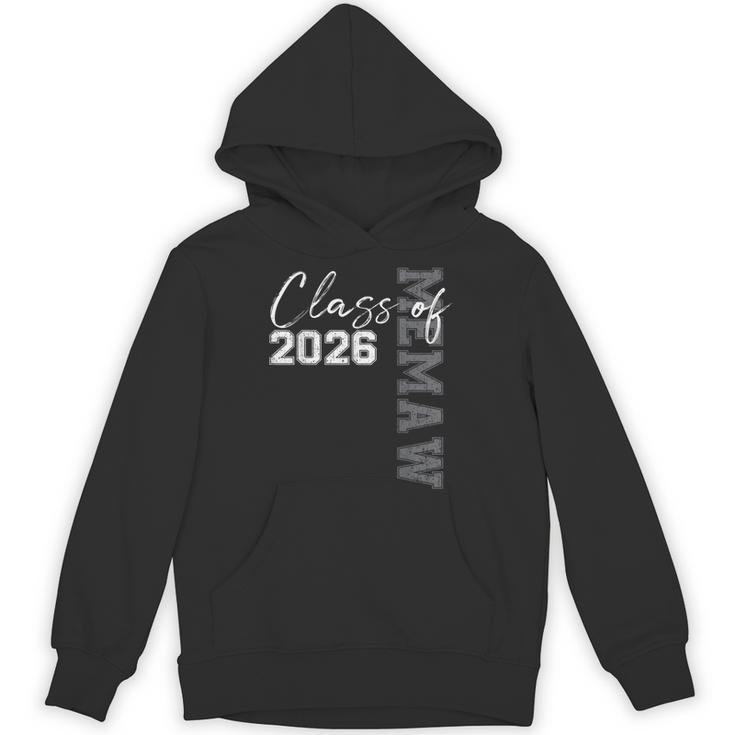 Proud Memaw Of A Class Of 2026 Graduate Senior 26 Graduation Unisex Hoodie