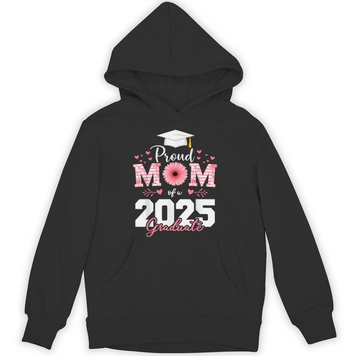 Proud Mom Of a 2025 Graduate Senior Mom Family Graduation Unisex Hoodie