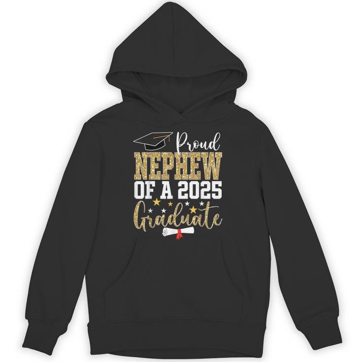 Proud Nephew Of A 2025 Graduate Nephew Graduation 2025 Unisex Hoodie