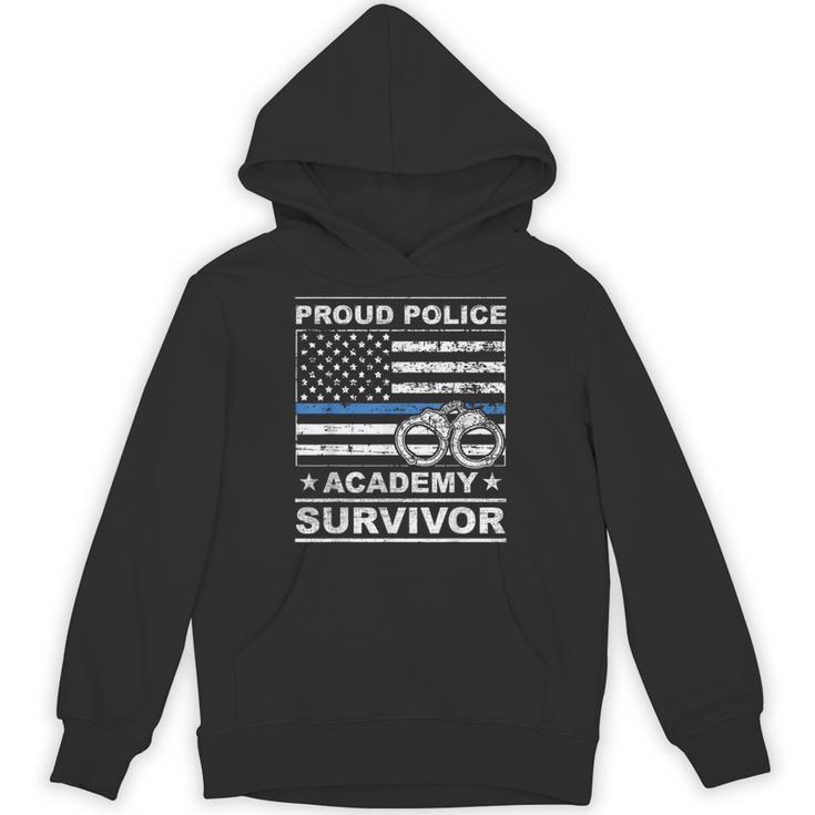 Proud Police Academy Survivor Graduation Unisex Hoodie