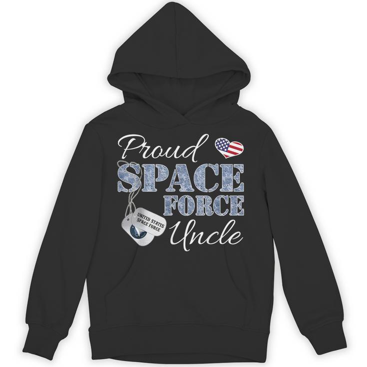 Proud Space Force Uncle Space Force Graduation Tee Unisex Hoodie
