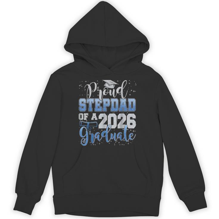 Proud Stepdad Of Senior 2026 Class Of 2026 Graduation Unisex Hoodie