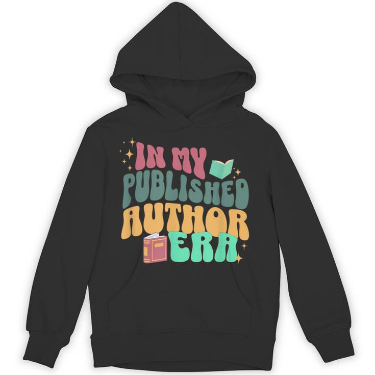 In My Published Author Era Cute Book Lover Writer Retro Tee Unisex Hoodie