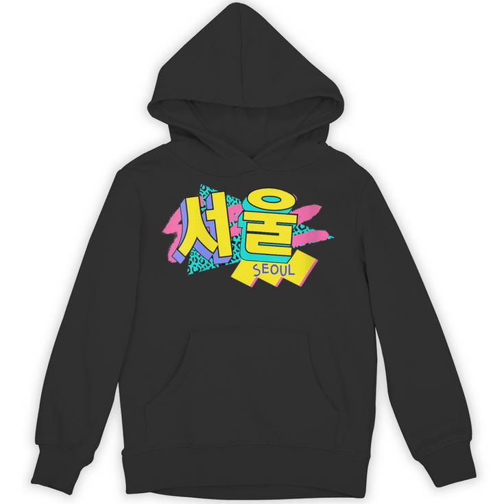 Rad Retro Seoul 90s Style Vintage South Korea 90s Nostalgia Unisex Hoodie
