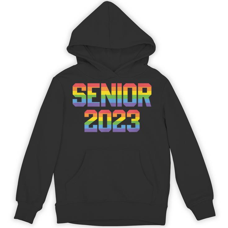 Rainbow LGBT Pride Senior 2023 Graduation Unisex Hoodie