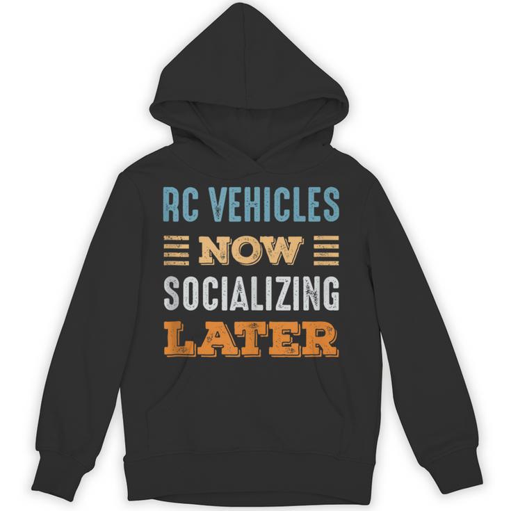 RC Vehicles Now Minimal Socializing Introvert Vintage Unisex Hoodie