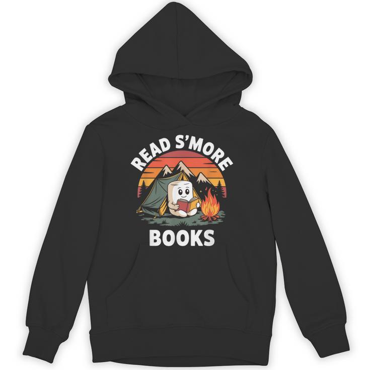 Read S'More Books Cute Campfire Reading Book Lovers Unisex Hoodie
