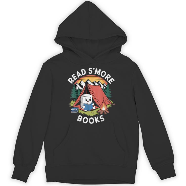 Read S'More Books Reading Camping Smores Kawaii S'Mores Unisex Hoodie