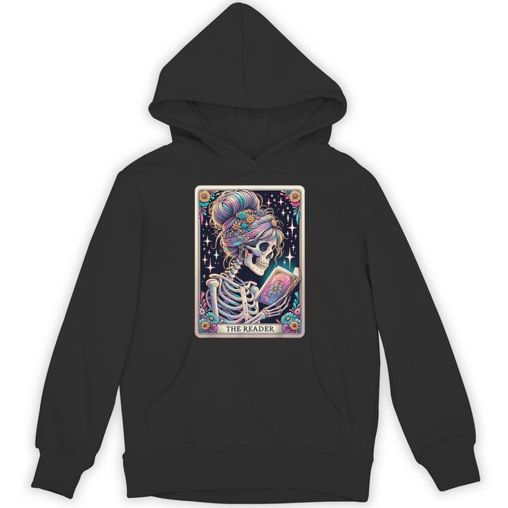 The Reader Tarot Card Women Book Lover Librarian Read Unisex Hoodie