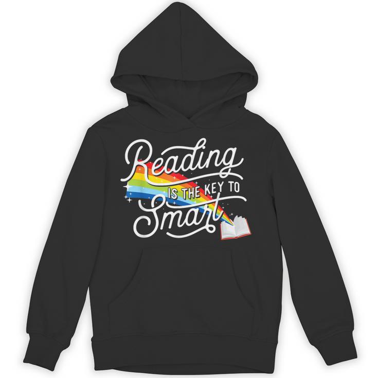 Reading Is The Key To Smart Book Lover Bookworm Reader Unisex Hoodie