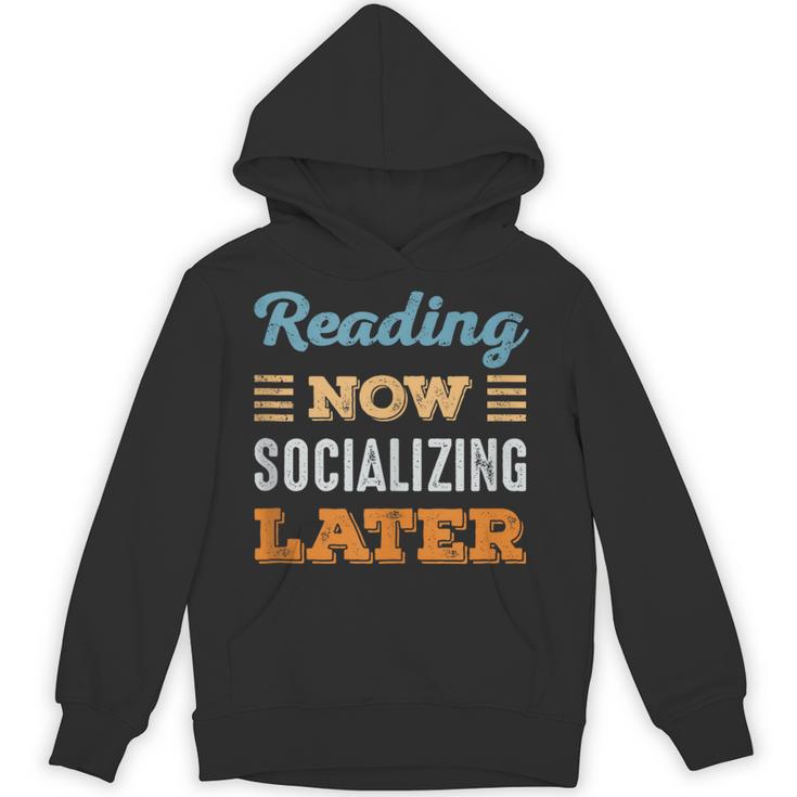 Reading Now Minimal Socializing Introvert Vintage Unisex Hoodie Reading Now Minimal Socializing Introvert Vintage Unisex Hoodie