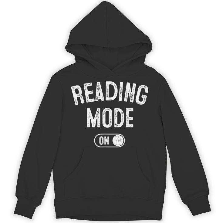 Reading Mode On Book Lover Librarian Teacher Unisex Hoodie