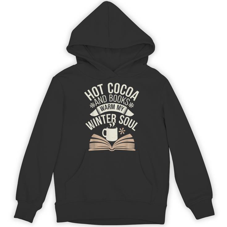 Reading All Winter Cozy Book Lover And Literary Escape Unisex Hoodie