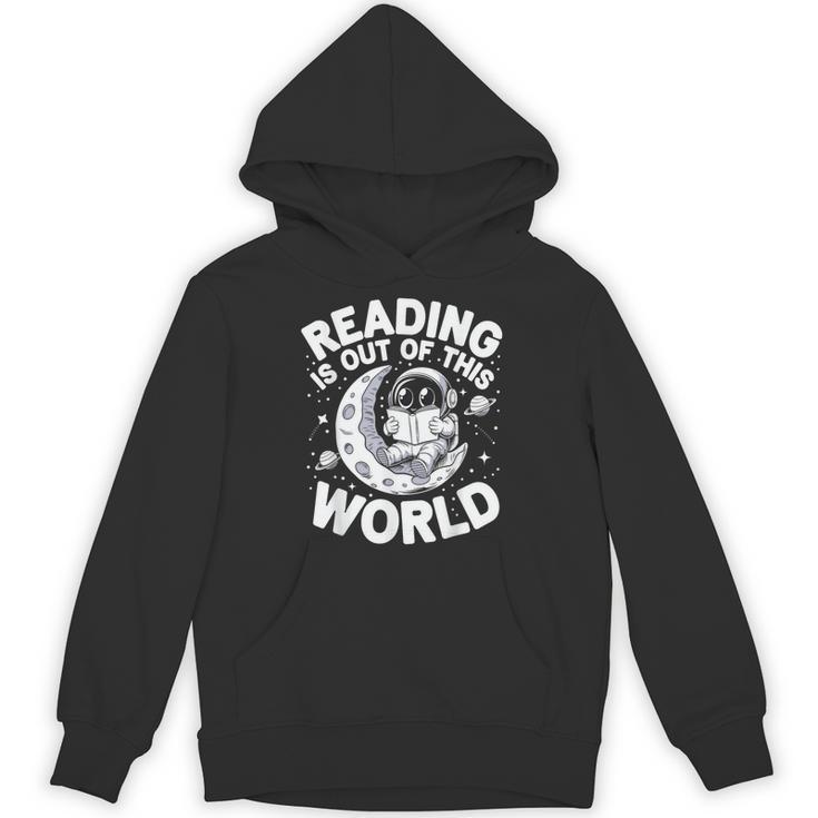 Reading Is Out Of This World Space Books Lover Unisex Hoodie