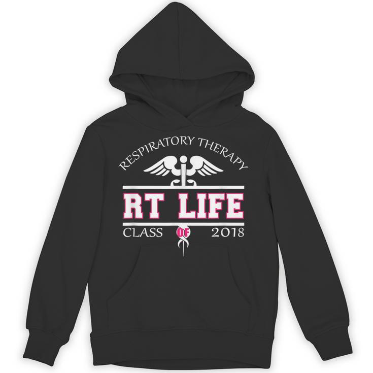 Respiratory Therapist Graduation Class Of 2018 Pink RT Life Unisex Hoodie