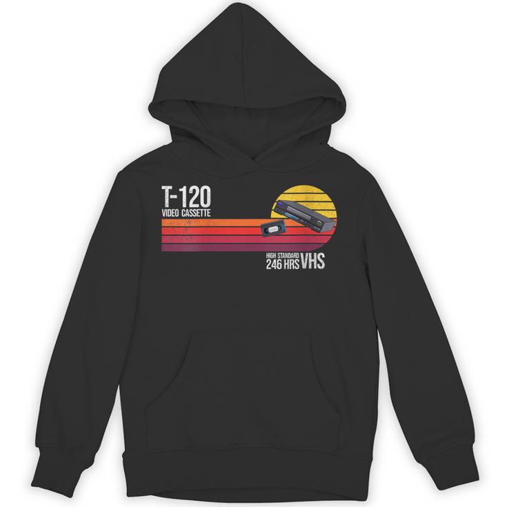 Retro 80's 90's Music Nostalgia Video Cassette Tape VHS Unisex Hoodie