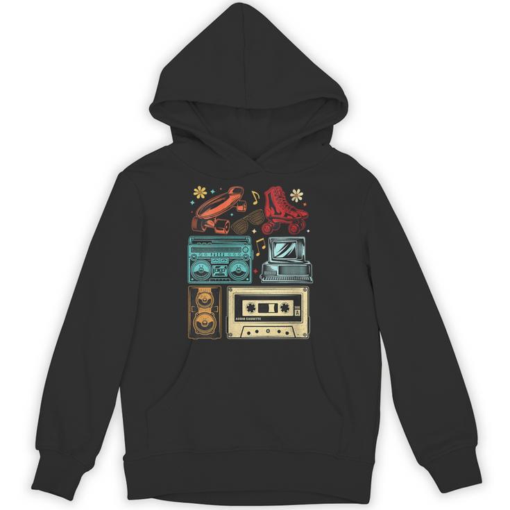 Retro Cassette 70s 80s 90s Music Vintage Party Nostalgia Unisex Hoodie
