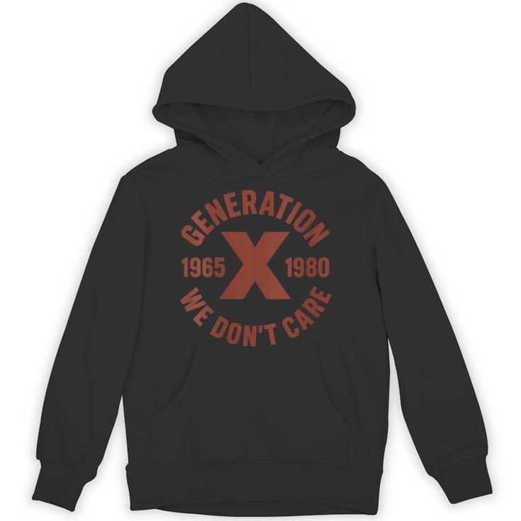 Retro Gen X 1965-1980 Sarcastic Nostalgia Graphic Unisex Hoodie
