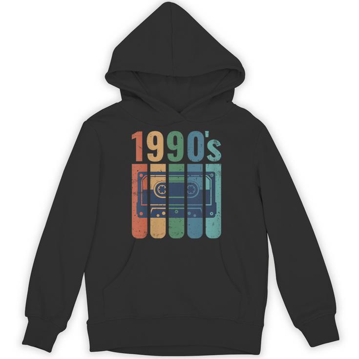 Retro Nineties Style Audio Tape Nostalgia Year 1990 Unisex Hoodie