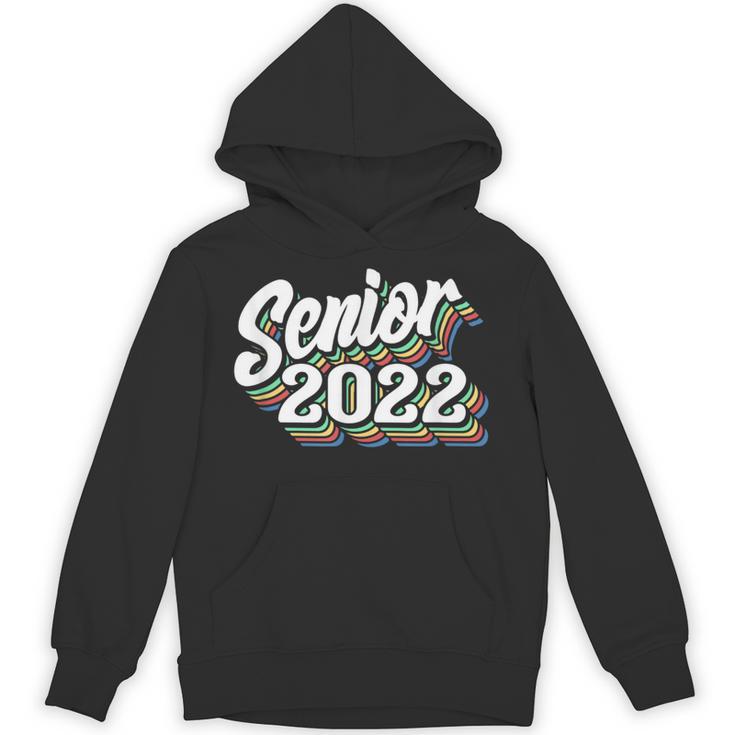 Retro Senior Class Of 2022 Men Women Graduation 90's Grad Unisex Hoodie