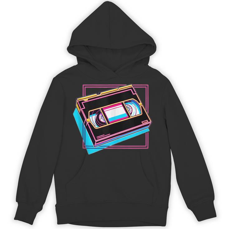 Retro VHS Vaporwave Video Cassette Nostalgia Geek Chic Unisex Hoodie
